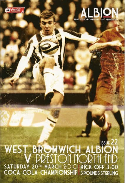 West Bromwich Albion FC  v Preston North End FC